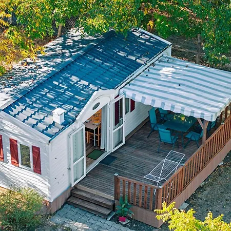 Mobil-home Des Autruches Hébergement de vacances Celles (Dordogne)