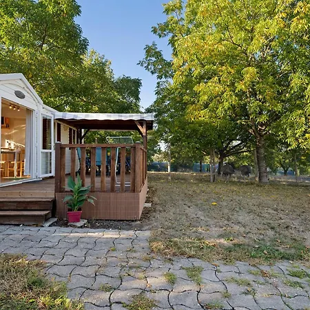 Mobil-home Des Autruches Celles (Dordogne)
